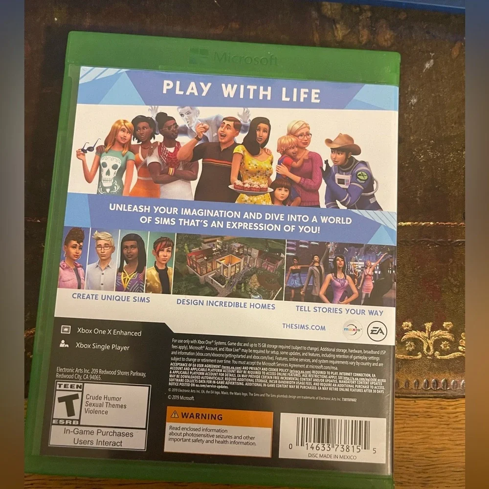 SIMS 4 XBOX ONE